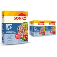 Ryż - 6x SONKO Ryż biały z ryżem czarnym 4 x 100 g - miniaturka - grafika 1