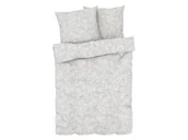 Pościel - LIVARNO home Pościel satynowa z mikrofibry, 220 x 200 cm (Jasnoszary) - miniaturka - grafika 1