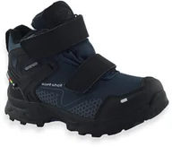 Buty dla chłopców - Dziecięce śniegowce American Club HL 103/23 Granatowe - miniaturka - grafika 1