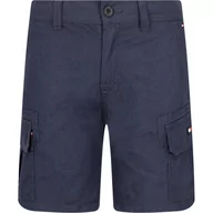 Spodnie i spodenki dla chłopców - Tommy Hilfiger Szorty CARGO | Slim Fit - miniaturka - grafika 1