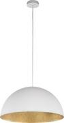 Lampy sufitowe - Sigma SFERA 50 Biały/złoty 1 zwis - Żyrandol/lampa wisząca 1x E27 (max 60W) 3013 (30139) - miniaturka - grafika 1