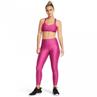 Spodnie sportowe damskie - Damskie legginsy treningowe Under Armour Tech Hi Ankle Leg - różowe - UNDER ARMOUR - miniaturka - grafika 1