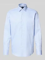 Koszule męskie - Koszula biznesowa o kroju regular fit z mieszanki bawełny model ‘JOE’ - miniaturka - grafika 1