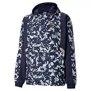 PUMA PUMA Męski sweter Figc Tfs z połowy zamka błyskawicznego tkany jkt Peacoat-team Power Blue L 758724 - Swetry męskie - miniaturka - grafika 1