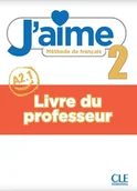 Książki do nauki języka francuskiego - Jaime 2 przewodnik metodyczny A2 - książka - miniaturka - grafika 1