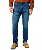 Spodnie męskie - Jeansy Wrangler River 112362547 Faded Harvest W 30 / L 32 - miniaturka - grafika 1