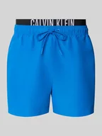 Kąpielówki męskie - Spodenki kąpielowe z elastycznym pasem - miniaturka - grafika 1