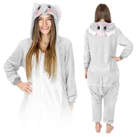 Stroje karnawałowe - Słoń Kigurumi Onesie Dres Piżama Kombinezon M - miniaturka - grafika 1