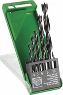 Wiertła - HiKOKI Wiertło Zestaw wietreł do drewna CV 5-PCS 4/5/6/8/10mm - miniaturka - grafika 1