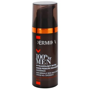 Dermika 100% For Men, przeciwzmarszczkowy krem dla mężczyzn 40+ 50ml - Kosmetyki do pielęgnacji twarzy męskie - miniaturka - grafika 1