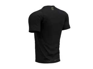 COMPRESSPORT Koszulka biegowa PERFORMANCE SS T-SHIRT Black Edition 2022 czarna - Koszulki sportowe męskie - miniaturka - grafika 3