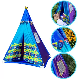 DUŻY NAMIOT DLA DZIECI TEEPEE DLA DZIECI STABILNY - Namioty i tipi dla dzieci - miniaturka - grafika 1