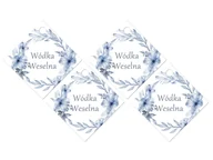 Wesele i ślub - Zawieszki z wstążeczką na wódkę weselną - 12 szt. - miniaturka - grafika 1