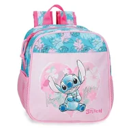 Plecaki szkolne i tornistry - Joumma Disney Heart Stitch Plecak przedszkolny z możliwością dostosowania Różowy 23x25x10 cm Poliester 5,75 l, Różowy kolor, Talla única, Regulowany plecak przedszkolny - miniaturka - grafika 1