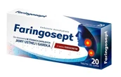 Przeziębienie i grypa - Terapia Faringosept 10mg 20 szt. - miniaturka - grafika 1