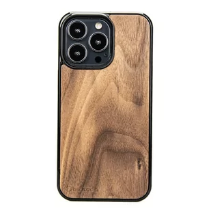Bewood Drewniane etui iPhone 13 Pro ORZECH AMERYKAŃSKI BWD08673 - Etui i futerały do telefonów - miniaturka - grafika 1