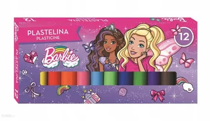 Plastelina BARBIE 12 kolorów ST.MAJEWSKI - Masy plastyczne - miniaturka - grafika 1