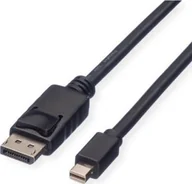 Kable komputerowe i do monitorów - Kabel Roline ROLINE GREEN Kabel DisplayPort, DP męski - Mini DP męski, TPE, czarny, 5 m - miniaturka - grafika 1