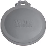 Pozostałe akcesoria dla kotów - Wolf of Wilderness pokrywka na puszki - 3 x Ø 7,5 i 10 cm (3 pokrywki do puszek 400 g i 800 g każda) - miniaturka - grafika 1