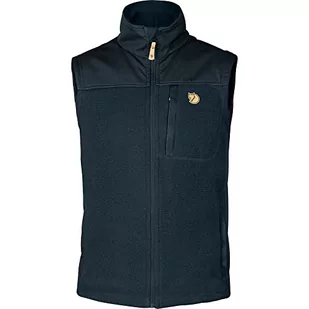 Fjallraven męska kamizelka polarowa Buck M bluza, niebieski, XL - Garnitury - miniaturka - grafika 1