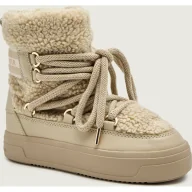 Śniegowce damskie - Tommy Hilfiger Śniegowce FAUX shearling - miniaturka - grafika 1