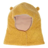 Czapki dla dzieci - Rockahula Kids - czapka zimowa kominiarka rozpinana Billie Bear Boucle Ochre 3 - 6 lat - miniaturka - grafika 1