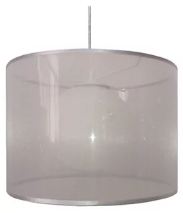 Candellux Zwis CHICAGO 37 1x60W E27 Srebrny, 31-24916, - Lampy sufitowe - miniaturka - grafika 1