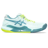 Trampki damskie - ASICS Gel-Resolution 9 Clay, Trampki damskie, Soothing Sea/Gris Blue, 37 EU, Soothing Sea Gris Blue - miniaturka - grafika 1