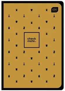 Zeszyt A5/32 linia Chess Soft Touch Interdruk - Zeszyty szkolne - miniaturka - grafika 2