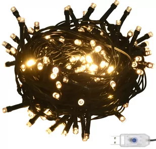 vidaXL vidaXL 61-cz. zestaw bombek na choinkę ze szpicem 150 LED złoto i brąz - Bombki - miniaturka - grafika 2