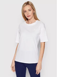 Koszulki i topy damskie - Diadora T-Shirt Ss Chromia 102.178752 Biały Regular Fit - grafika 1