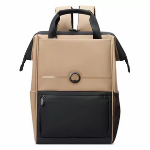 Delsey Turenne Plecak 38 cm przegroda na laptopa beige - Torby na laptopy - miniaturka - grafika 1