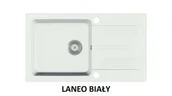 Zlewozmywaki - Exclusive Of Style Zlew Granitowy Laneo Biały - miniaturka - grafika 1