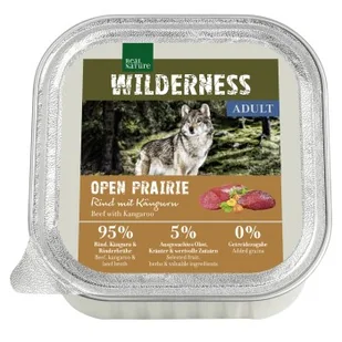 REAL NATURE WILDERNESS Adult Wołowina z Kangurem 32x100 g - Mokra karma dla psów - miniaturka - grafika 1