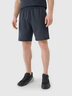 Spodenki męskie - 4F Szorty sportowe w kolorze granatowym - miniaturka - grafika 1