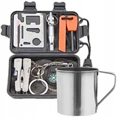 Kompasy - Karta Przetrwania Piła Kompas Gwizdek Krzesiwo - miniaturka - grafika 1