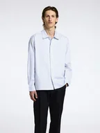 Koszule męskie - Camicia Uomo Selected Rigata Regular Fit - miniaturka - grafika 1