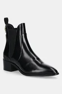 Botki damskie - Gant sztyblety skórzane St Broomly damskie kolor czarny na słupku 31551095 - miniaturka - grafika 1