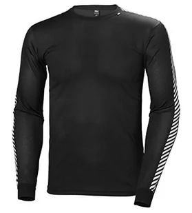 Helly Hansen Lifa Stripe Crew Black L - Skarpetki męskie - miniaturka - grafika 1