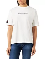 Koszulki i topy damskie - Champion T-shirt damski, Off-white (Way), XL - miniaturka - grafika 1