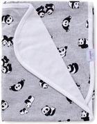 Koce i narzuty dla dzieci - Baby Matex Kocyk bambusowy Bamboo Panda 75x100 mx-75-bmb-02 - miniaturka - grafika 1