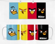Kubki - KUBEK Z NADRUKIEM- ANGRY BIRDS DLA GRACZA +IMIĘ - miniaturka - grafika 1