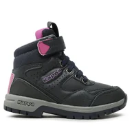 Buty dla dziewczynek - Trzewiki Kappa 260732K Granatowy - miniaturka - grafika 1