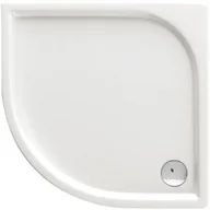 Brodziki prysznicowe - Deante Cubic 90x90 cm biały LS-0077 - miniaturka - grafika 1