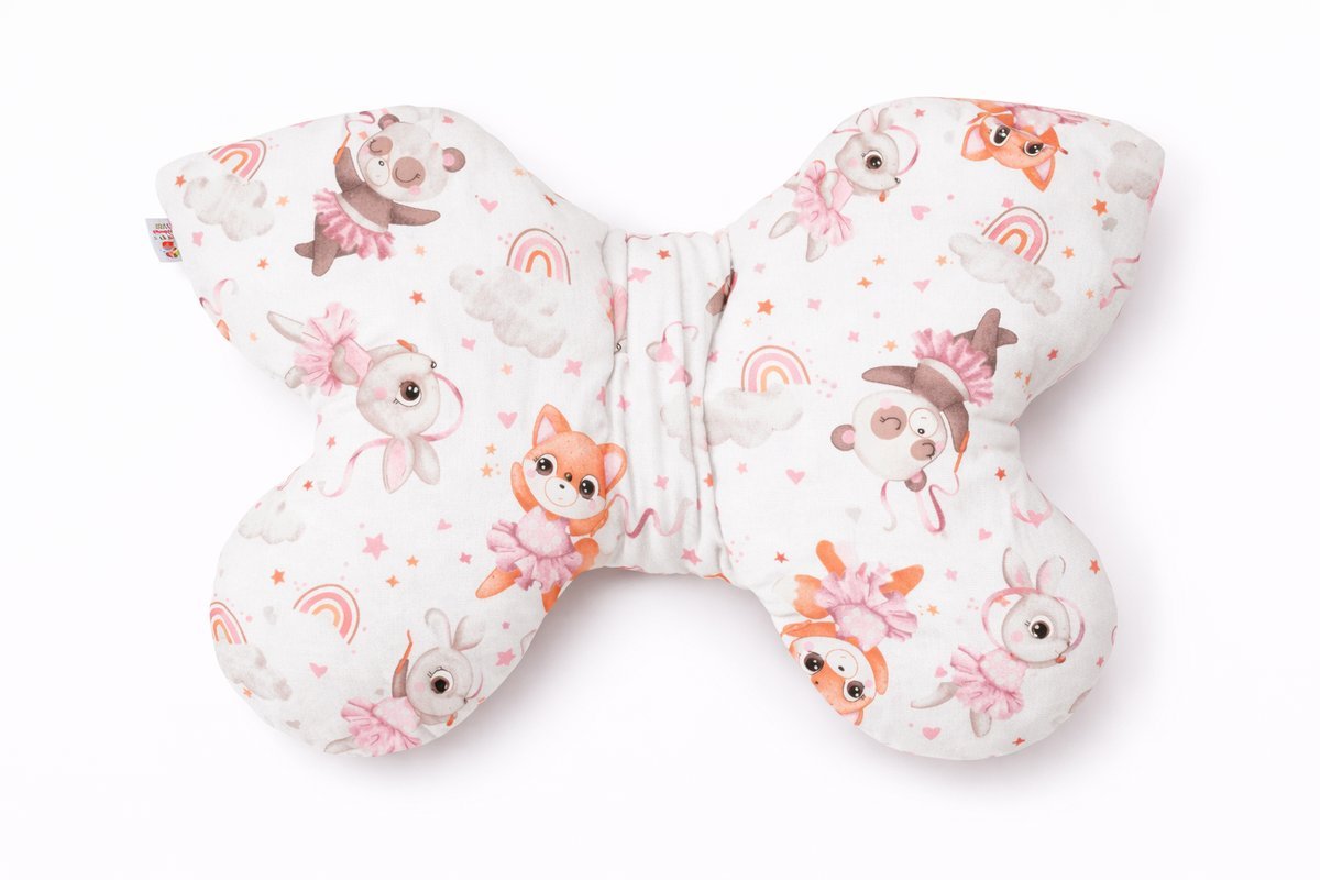 Poduszka antywstrząsowa motylek ergonomiczna małe czarodziejki