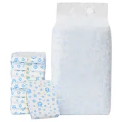 Prześcieradła dla dzieci - vidaXL Jednorazowe pieluchy dla psów samców 30 pcs Biały M - miniaturka - grafika 1