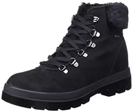 Botki damskie - Salamander Damskie botki LOUBIE-Goretex, czarne, 37 EU - miniaturka - grafika 1