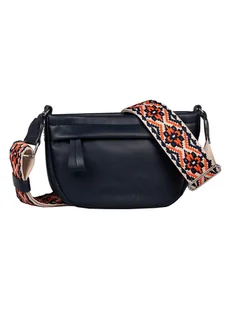 Tom Tailor Torebka "Palina" w kolorze granatowym - 25 x 15 x 6,5 cm - Torebki damskie - miniaturka - grafika 1