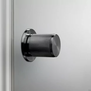 Gałka drzwiowa Linear Gun Metal - Meble modułowe i akcesoria - miniaturka - grafika 1