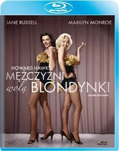 Mężczyźni wolą blondynki Blu-Ray) Howard Hawks - Pozostałe filmy Blu-Ray - miniaturka - grafika 1